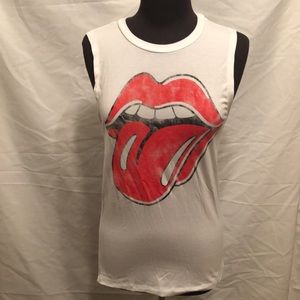 Rolling Stones long muscle tee NWT size S